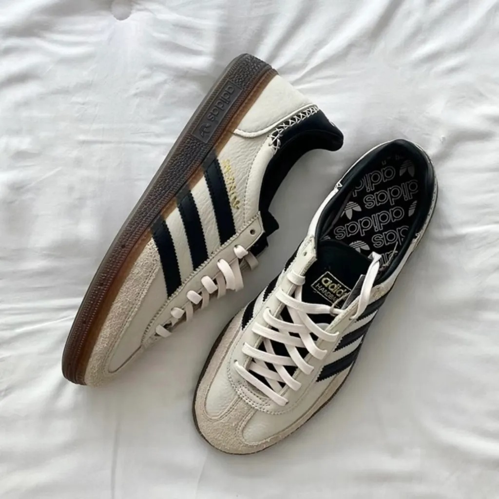 ADIDAS 休閒鞋 HANDBALL SPEZIAL 卡其黑 膠底 復古 麂皮 德訓鞋 男女 IE3698