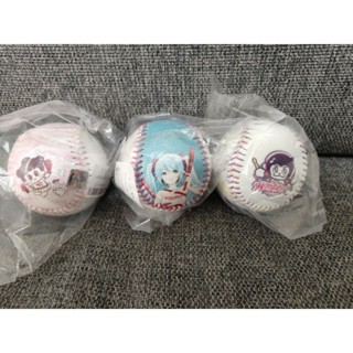 樂天桃猿 CPBL Rakuten monkeys 動紫 初音 啾啾妹 紀念球 中華職棒