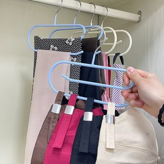 ⭐️優選好貨⭐️雙層防滑衣架 家用宿捨無痕衣架 掛衣架 加粗衣架 衣櫃收納衣架 帽子絲巾吊帶收納衣架 帽子收納架T0J1