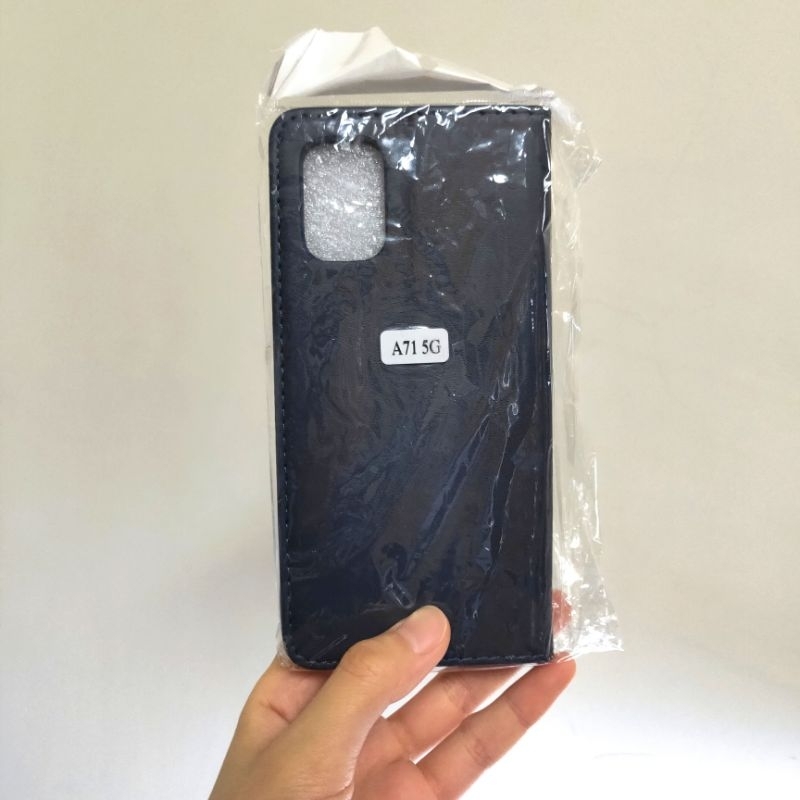 ［全新二手］小牛紋皮套手機殼 適用SAMSUNG三星A71-5G