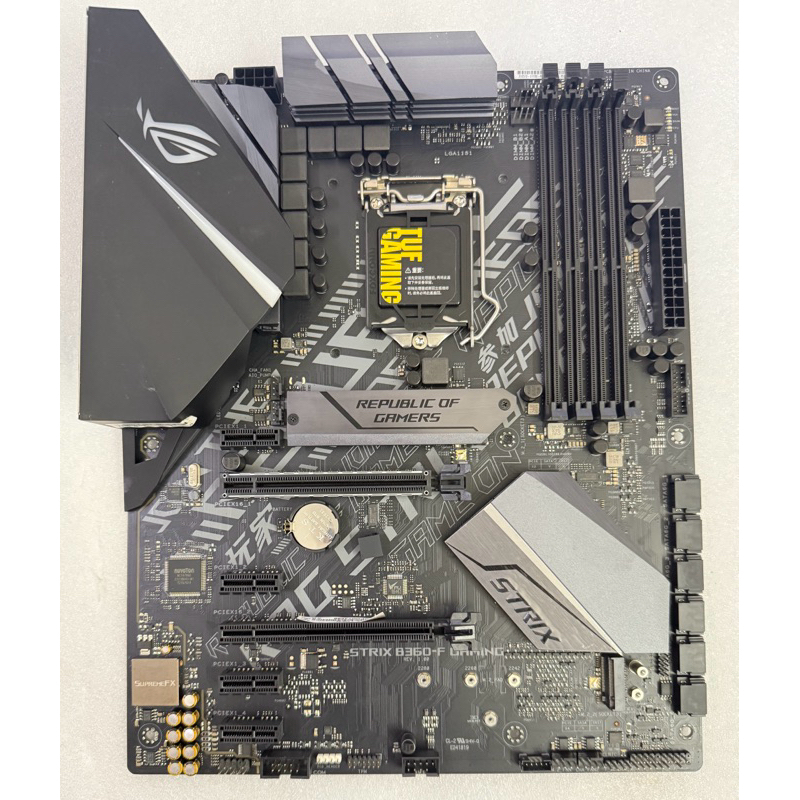 (含稅)華碩 ASUS  STRIX B360-F GAMING主機板