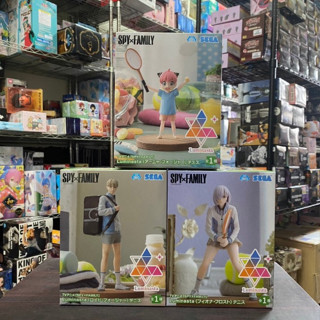 🌀日版客🌀 日版 間諜家家酒 SEGA 安妮亞 夜帷 費歐娜 洛伊德 Luminasta 網球 景品 公仔