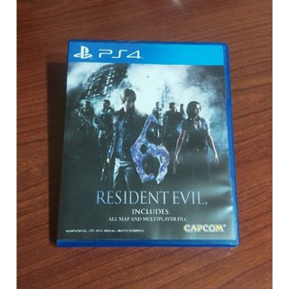 PS4 惡靈古堡6 英文版 （沒有中文）