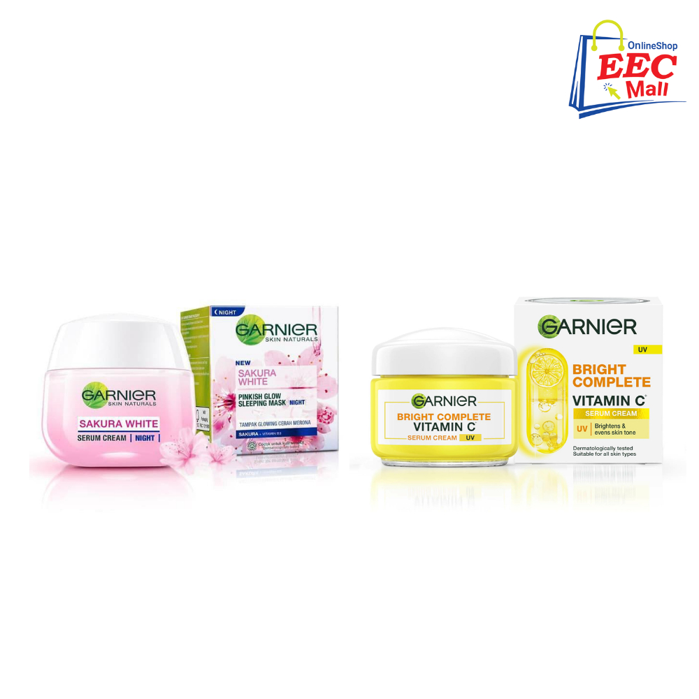 印尼 卡尼爾 GARNIER SERUM CREAM 保濕霜 晚面霜 KRIM WAJAH MALAM 50ml
