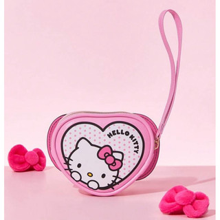 現貨 Hello kitty 心型 蝴蝶結 零錢包 雙面錢包 正版授權 現貨免運