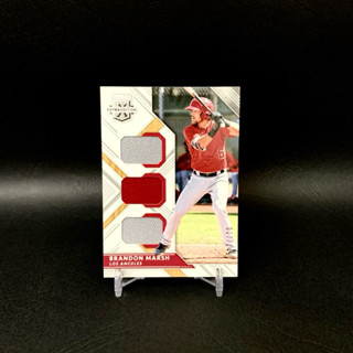Brandon Marsh 2018 Elite Triple Relic /399 費城主戰外野手限量暴力Patch