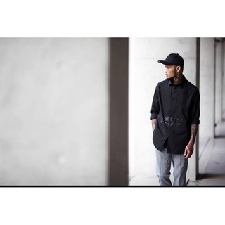 Remix Akino Shirt 襯衫 外套 黑色全新M號