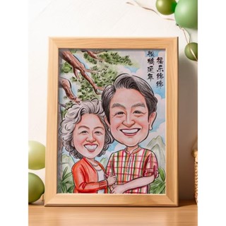 人像素描 畫圖 q版人物繪製 誇張漫畫 寫實畫 頭像設計 全家福畫像 紀念畫 彩鉛 速寫 帶框 送禮 油畫 電子檔