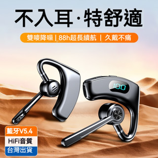 【臺灣6h出貨】開車必備可旋轉藍牙耳機 無痛佩戴 超長續航 無線藍芽耳機 單邊耳機 防水防汗 高畫質降噪無線耳機 商務耳機