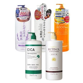 PLATINUM LABEL 鉑潤肌 美容液／化妝水(1000ml) 積雪草 A醇 維他命C D298302x