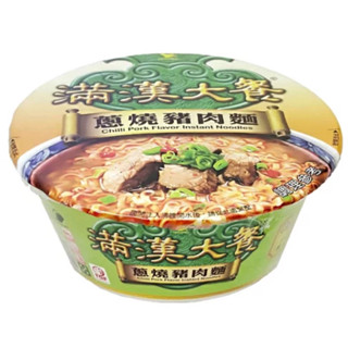 統一 滿漢大餐泡麵-蔥燒牛肉/蔥燒豬肉（儲存期限2025/7）