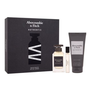 ~歐巴&歐尼~Abercrombie & Fitch A&F 真我男性淡香水禮盒(100ml+15ml+沐浴200ml)