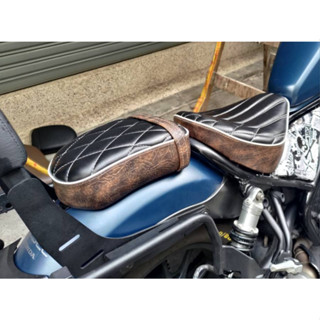 rebel 500加厚坐墊包 適用於 本田 Rebel500改裝前坐墊 Rebel250 rebel 500黑