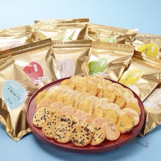 小倉山莊 無撰別 袋裝 嵯峨乃燒 定家之月 米果仙貝 醬油海苔 家庭號包裝
