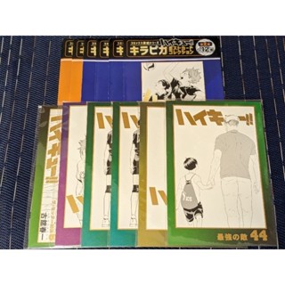 排球少年 上海JS jump shop 燙金明信片 第一彈 第二彈