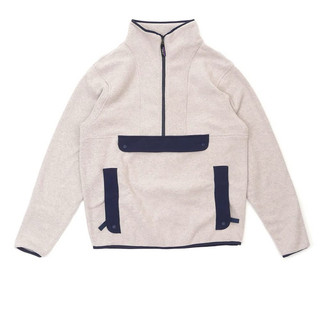 ［9成5新］PATAGONIA®中性款 SYNCHILLA® FLEECE ANORAK 刷毛1/4拉鍊款（尺寸M)