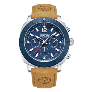 Timberland 天柏嵐 TDWGF0074901 三眼日期星期指標腕錶 皮帶 藍面 46mm