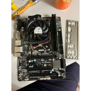 AMD A10-6800k半套主機含技嘉GA-F2A85XM-HD3主機板及UMAX 4G DDR3 1600