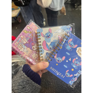 三麗鷗 庫洛米 史迪奇 小記事本 分頁冊 筆記本 小本子 隔頁線圈本 三麗鷗 燙金線圈筆記本 袖珍日記本 手帳本