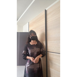 DAKS 40號 方領五分袖洋裝 9.5成新