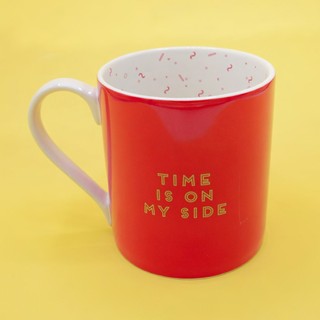Upon the moon 英國品牌 Time is my side 紅色 馬克杯 杯子 咖啡杯 MOON 系列