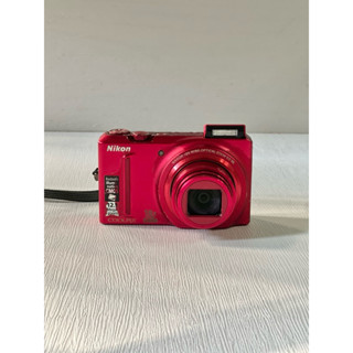 Nikon CoolPix S9100復古超強18倍小長焦數位卡片相機紅