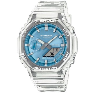 【casio】卡西歐 g-shock 果凍運動電子錶-藍色 ga-2100bm-7a2 臺灣卡西歐保固一年