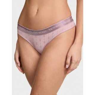 【DayGo美國代購】Victoria's Secret VS 維多利亞的秘密 Logo棉質 丁字褲 三角褲 內褲 蕾絲