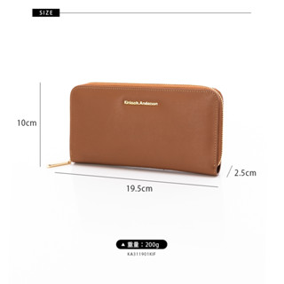 【寧寧精品】臺中35年老店 金安德森 Kinloch Anderson【牛皮拉鍊長夾 】KA311901KIF
