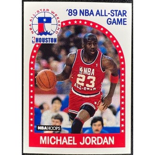 NBA 球員卡 Michael Jordan MJ 籃球之神 喬丹 1989-90 Hoops #21