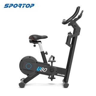 【SPORTOP】U80 LCD磁控立式健身車(到府安裝 /低跨距 / 低衝擊/ 全齡適用/適用155~190cm)