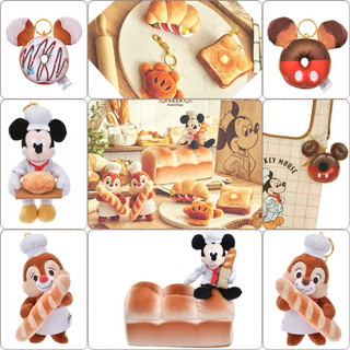 現貨 日本迪士尼 2025 Mickey’s Bakery烘培 麵包 米奇 奇奇 蒂蒂 甜甜圈 吊飾 面紙盒 環保購物袋