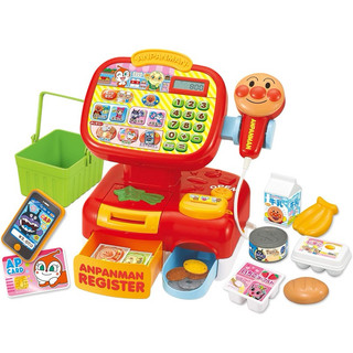 正品代購 SEGA TOYS(SEGA TOYS) 麵包超人 自動收銀機 玩具豪華組