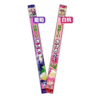 日本 味覺糖 UHA 撕吧！好長 葡萄、 白桃 軟糖 32g
