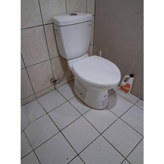二手馬桶水箱孔距40cm凱撒T1125-PW白色 無破裂 拍戲道具 房東租客最愛