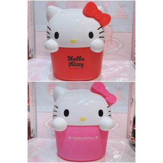 ♥小花花日本精品♥現貨 Hello Kitty 造型收納桶 桌上型垃圾桶 置物桶 萬用桶 零食桶~8