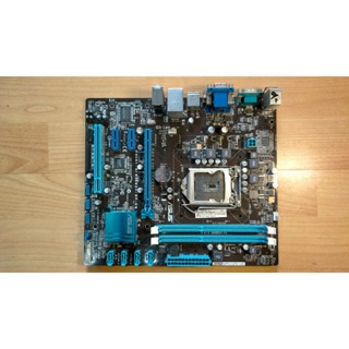 A.1155主機板-P8H61-M BM6620-8/6320 DDR3/SATA/6820/顯 i7I5直購價340