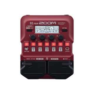 紐約樂器 Zoom B1X Four 綜合效果器 貝斯效果器 新手入門
