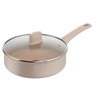 Tefal 法國特福 法式歐蕾系列 IH 不沾深煎鍋 24公分 含玻璃上蓋