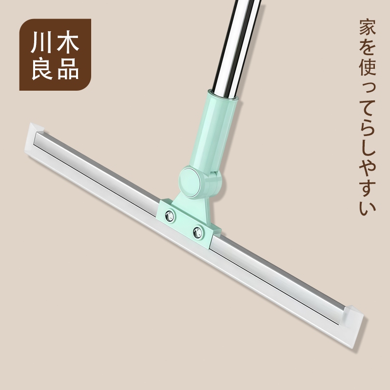 地板刮水器 加長50cm 掃刮擦三合一 硅膠魔術掃 魔術掃把 地板刮水 除水刮刀 衛生間浴室 玻璃刮水器 推水器 麥麥萌