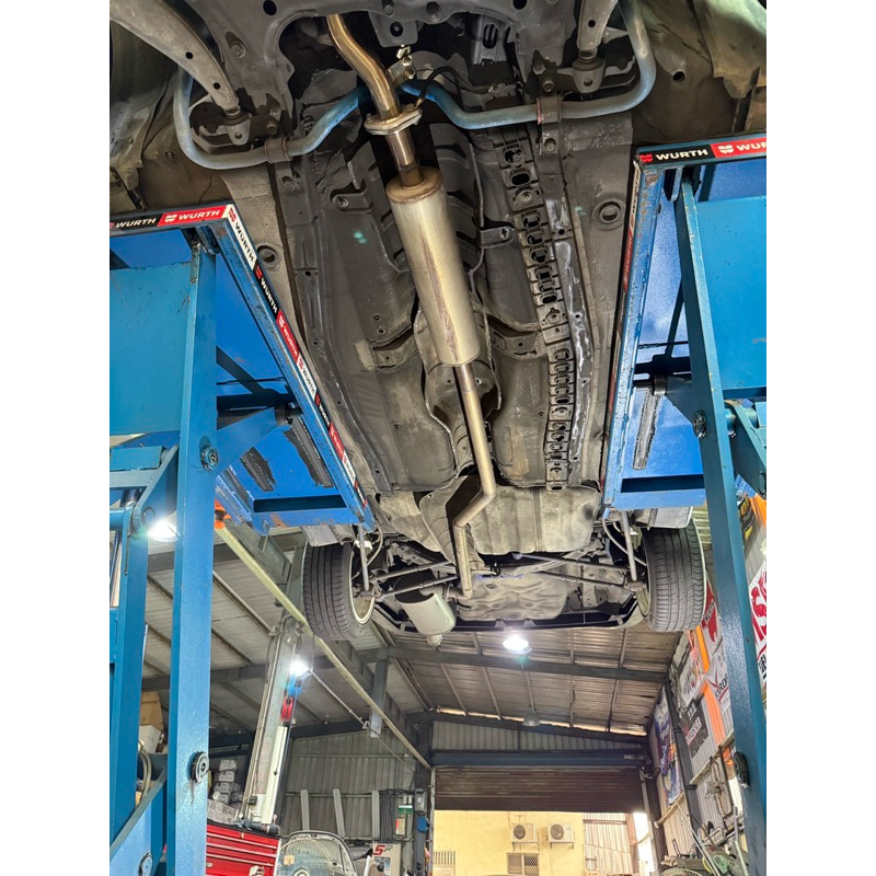 Corolla 93 白鐵中段 排氣管 改裝中段 消音包 觸媒