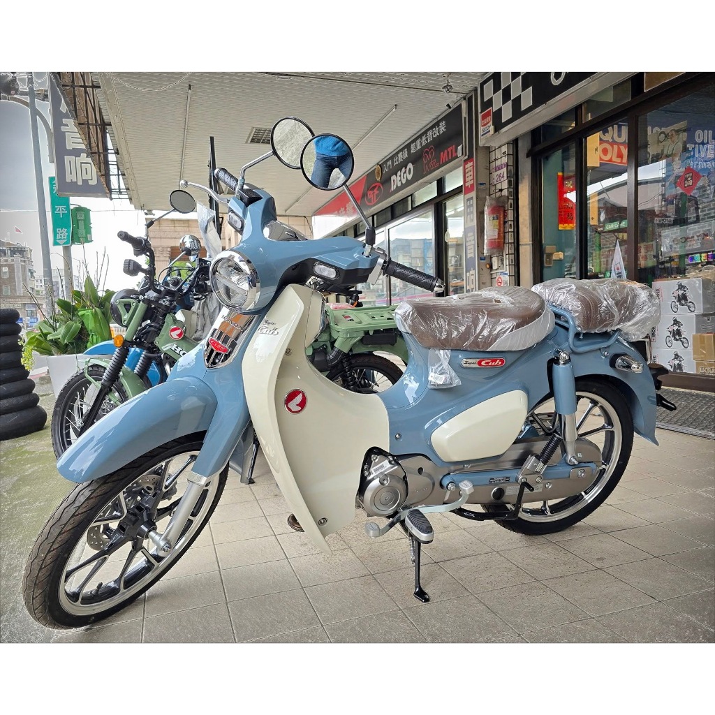 【勝大重機】2024 Honda Super Cub C125 泰規 全新車售價$15.5萬 灰藍 cub SC125