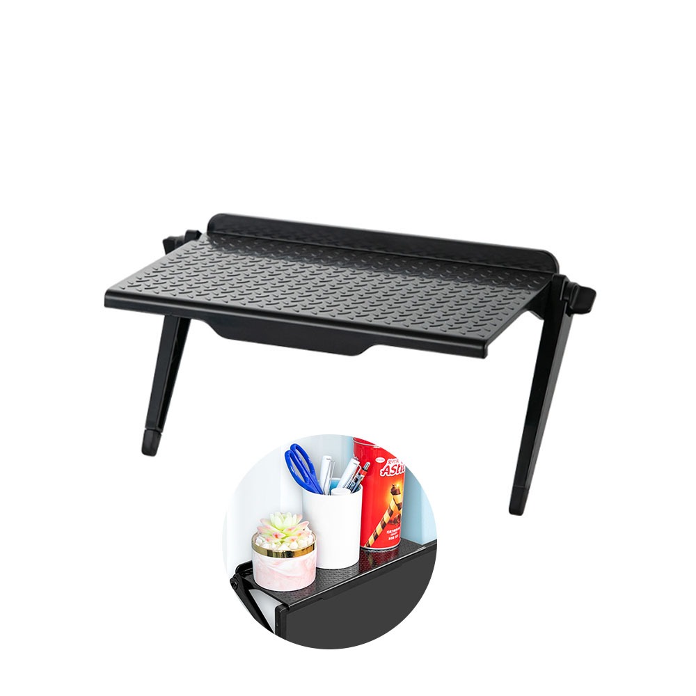 【WIDE VIEW】26cm電腦螢幕上方置物架(電腦置物架 螢幕置物架 機上盒架 電視架 上方架/ZWJ-H-3)