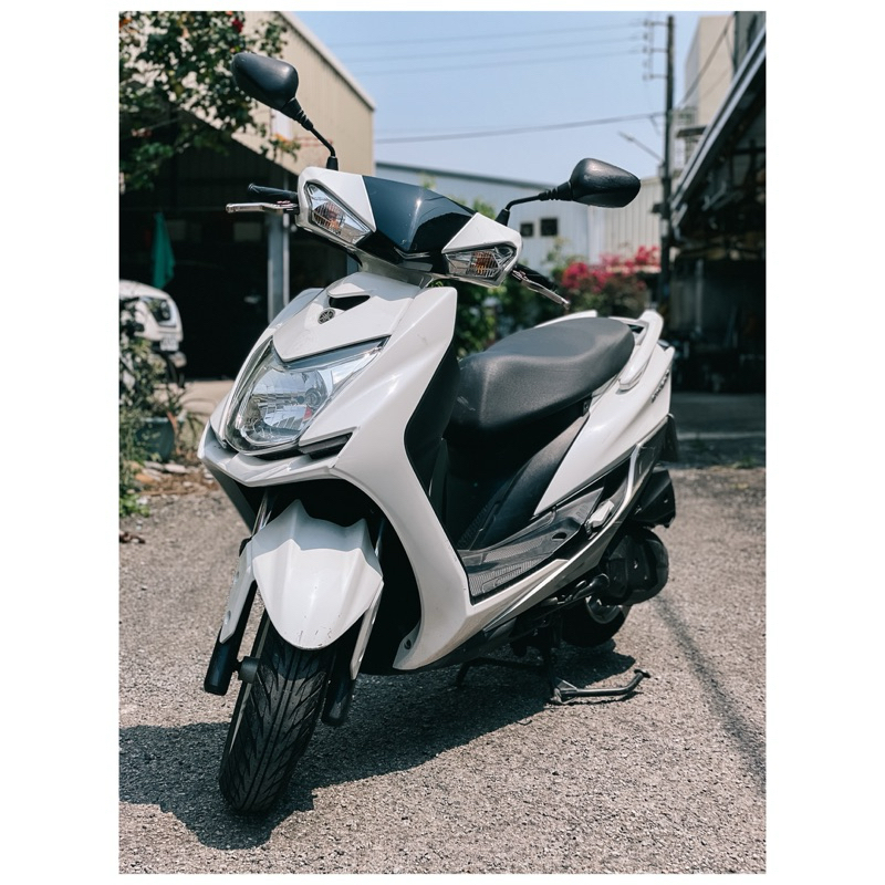 2015 YAMAHA 勁戰四代 125 珍珠白 車況佳 台中二手機車