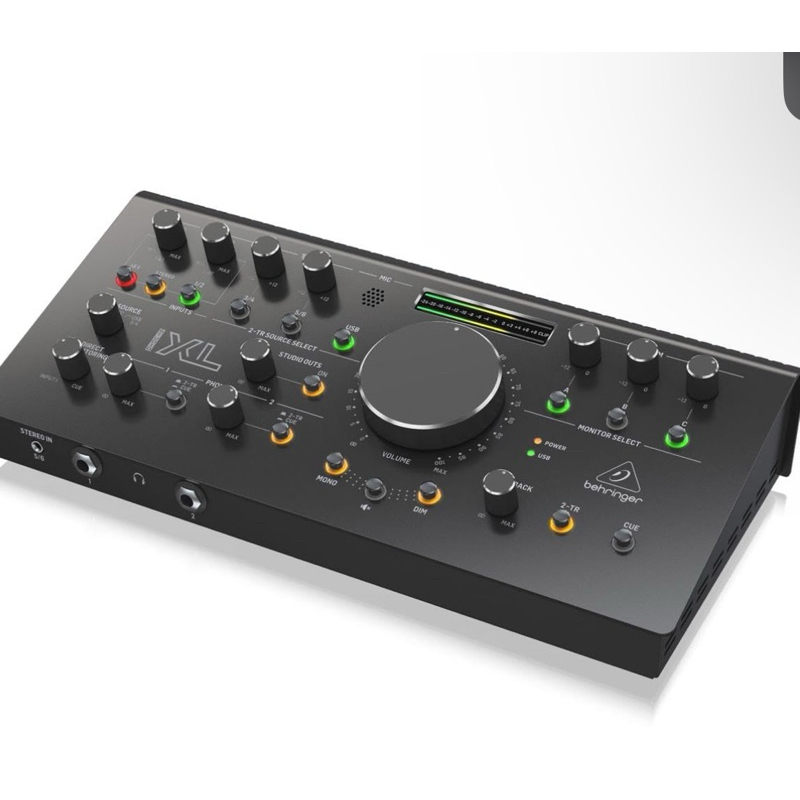 behringer studio XL 全新 錄音介面 監聽喇叭分配器