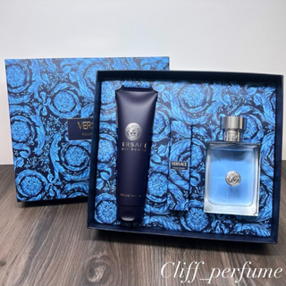 【克裡夫香水店】凡賽斯 經典男性香氛禮盒(淡香水100ml+隨身瓶10ml+沐浴精150ml)