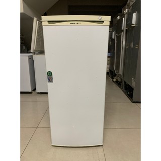 [中古] 三洋 145L 單門冷凍櫃 冰母乳 營業用冷凍櫃 臺中大裡二手冰箱 臺中大裡中古冰箱 修理冰箱 維修冰箱