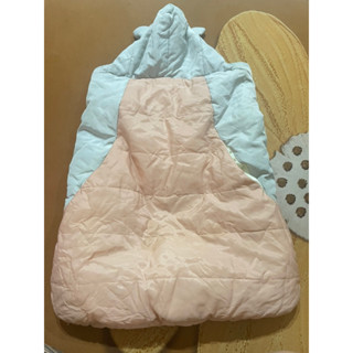JOYBABY 嬰兒拚色背帶保暖披風 二手