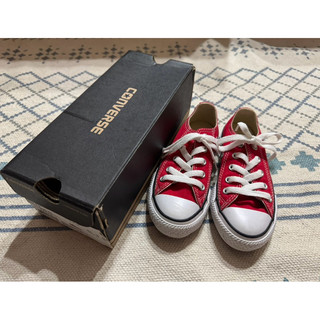 （二手童鞋出清） Converse chuck taylor all star 帆布鞋 紅 US11(17cm)