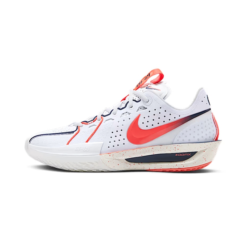 Nike Zoom GT Cut 3 "CHBL" 實戰籃球鞋 白橘 男鞋 IB8870-191